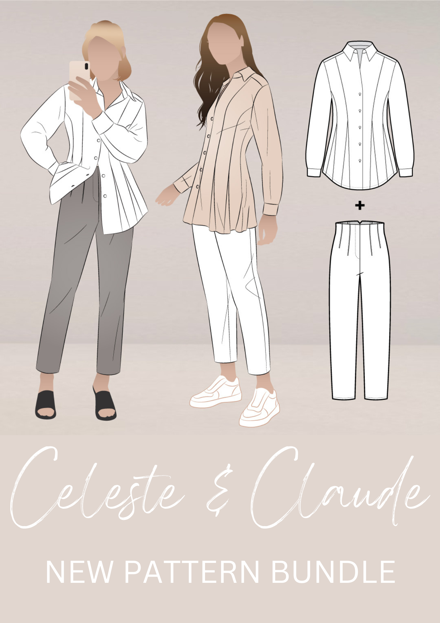 New pattern bundle - Celeste and Claude