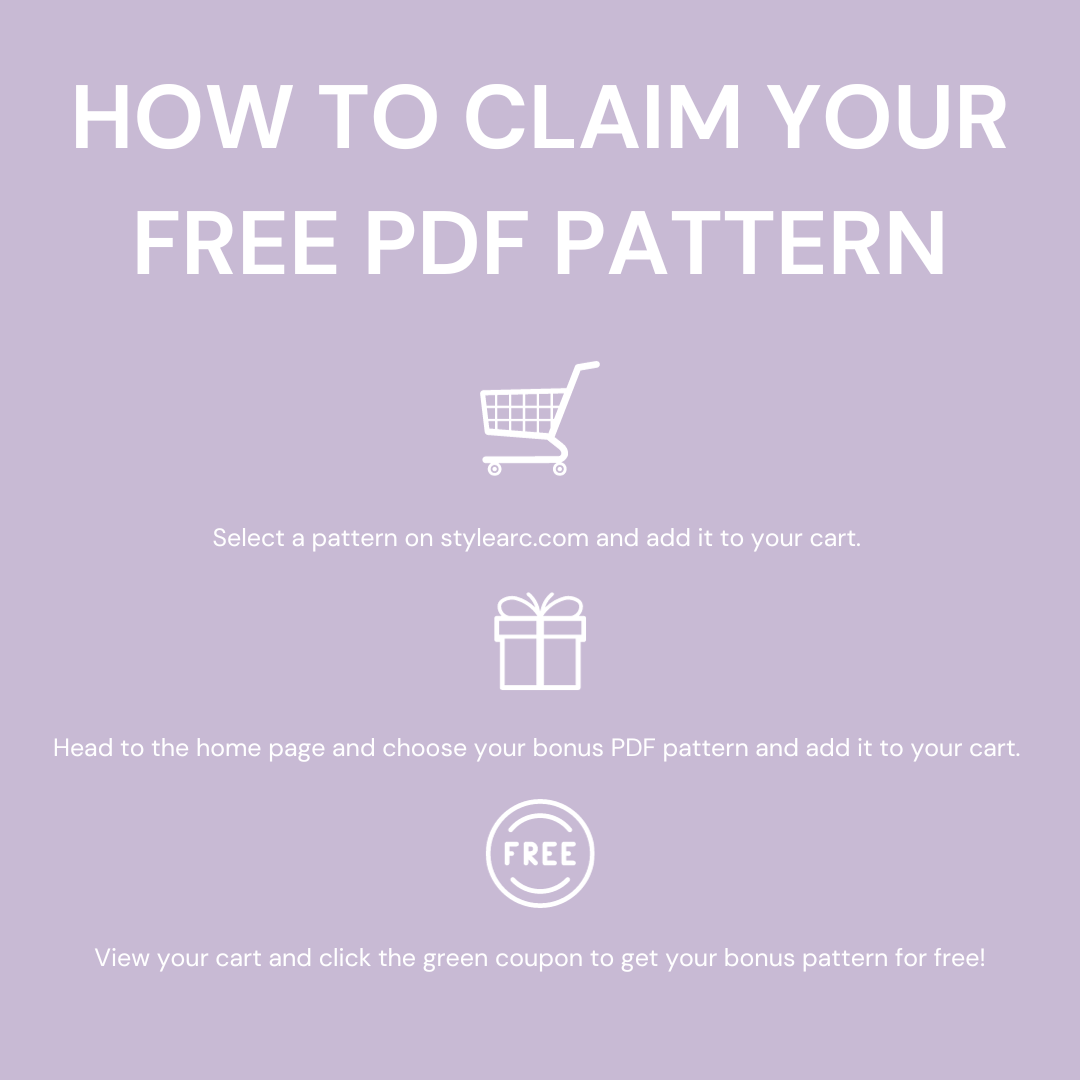 How to claim your bonus pattern