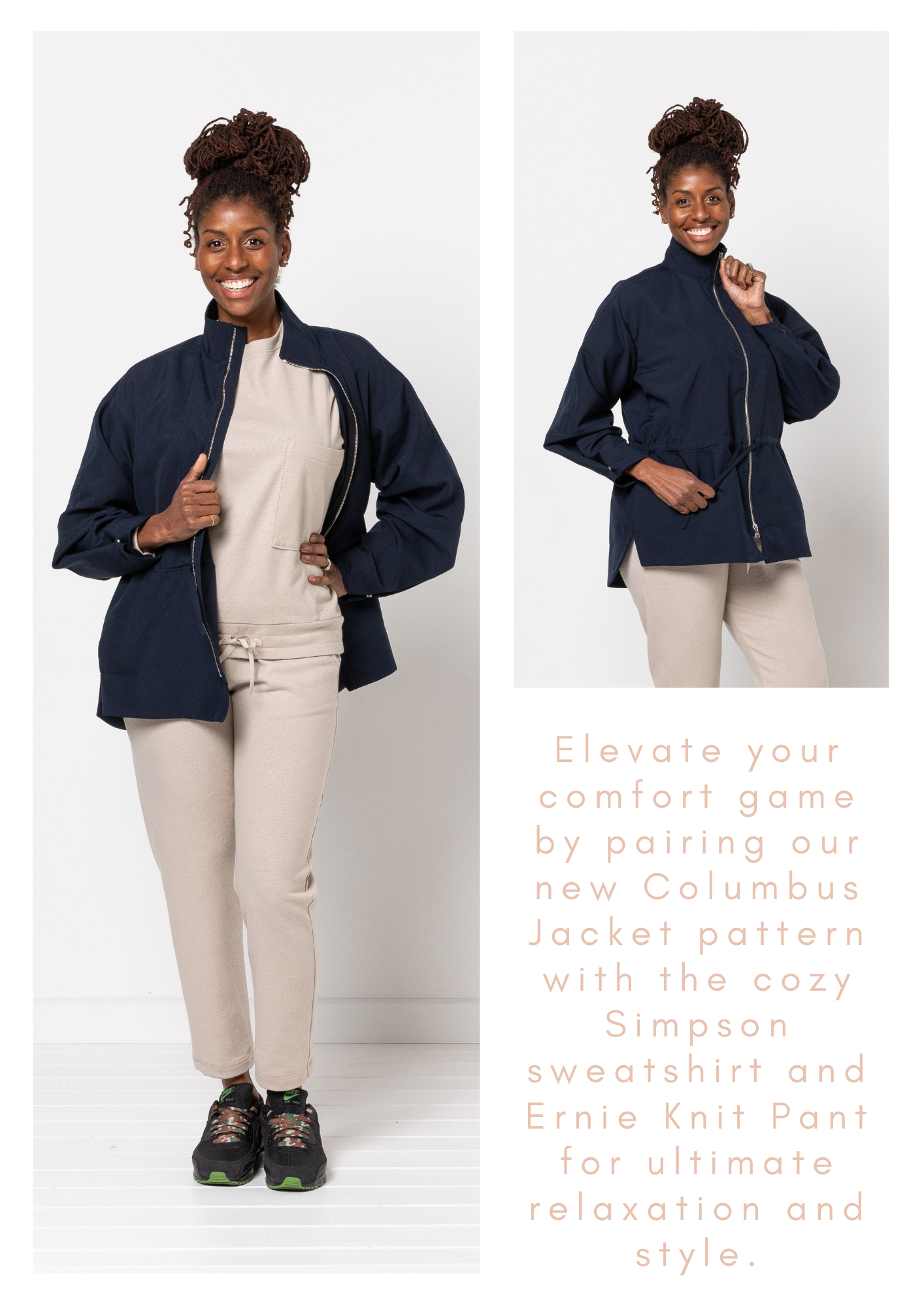 Click to Shop Columbus Woven Jacket Pattern