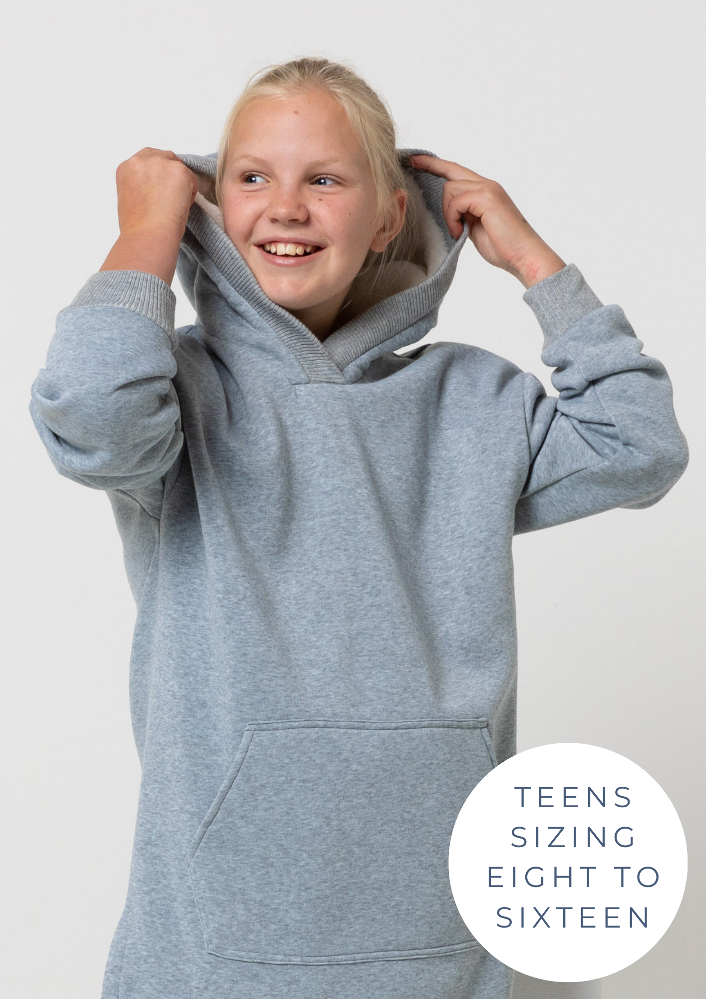 Style Arc Teen's December Bonus pattern is here! - Delta Teens Hooded Dress 08-16 