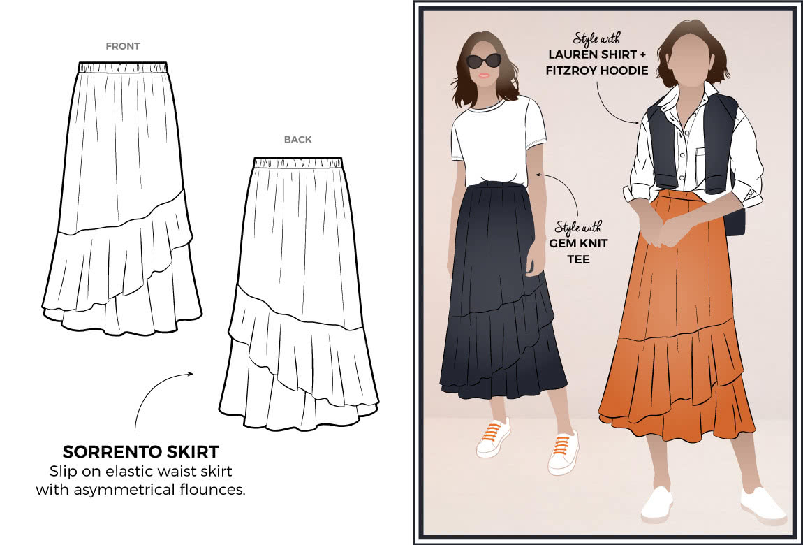 Image result for images Sorrento Skirt Style arc