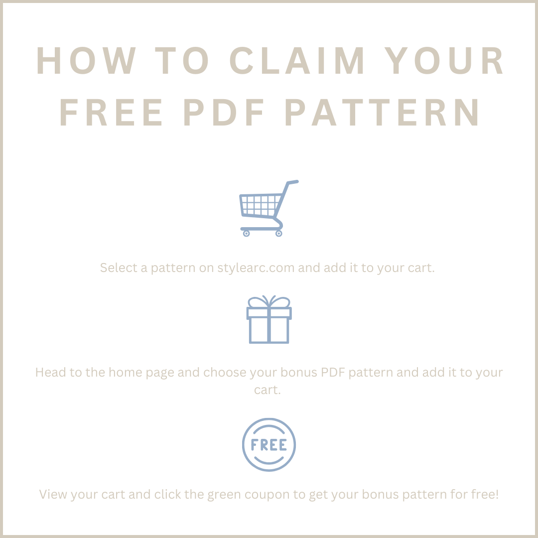 How to claim your bonus PDF pattern