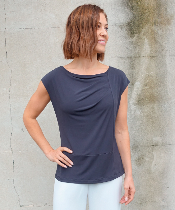 Lotti Knit Top Sewing Pattern by Style Arc