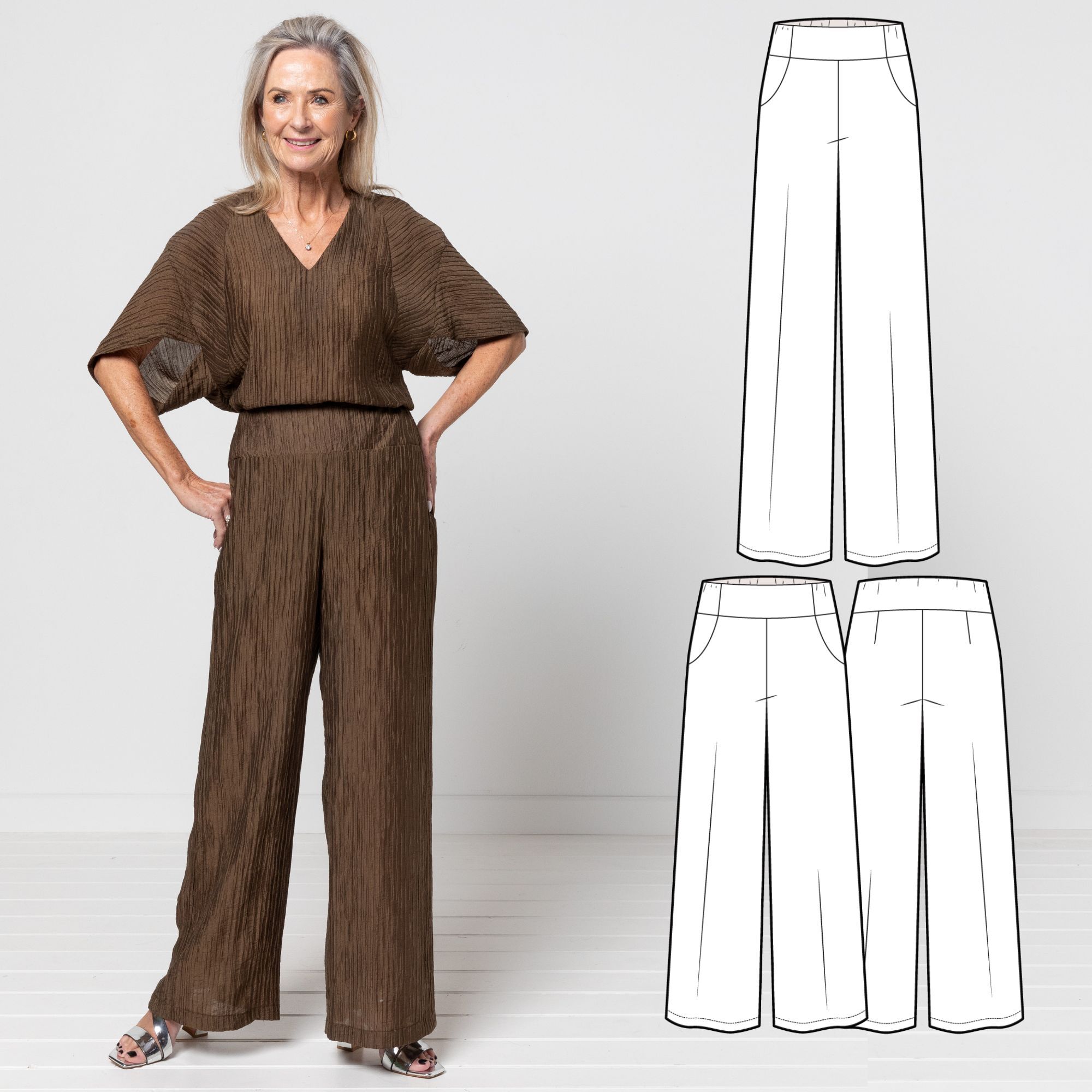 Fifi Woven Pant - Free PDF pattern with any purchase on stylearc.com during August 2026