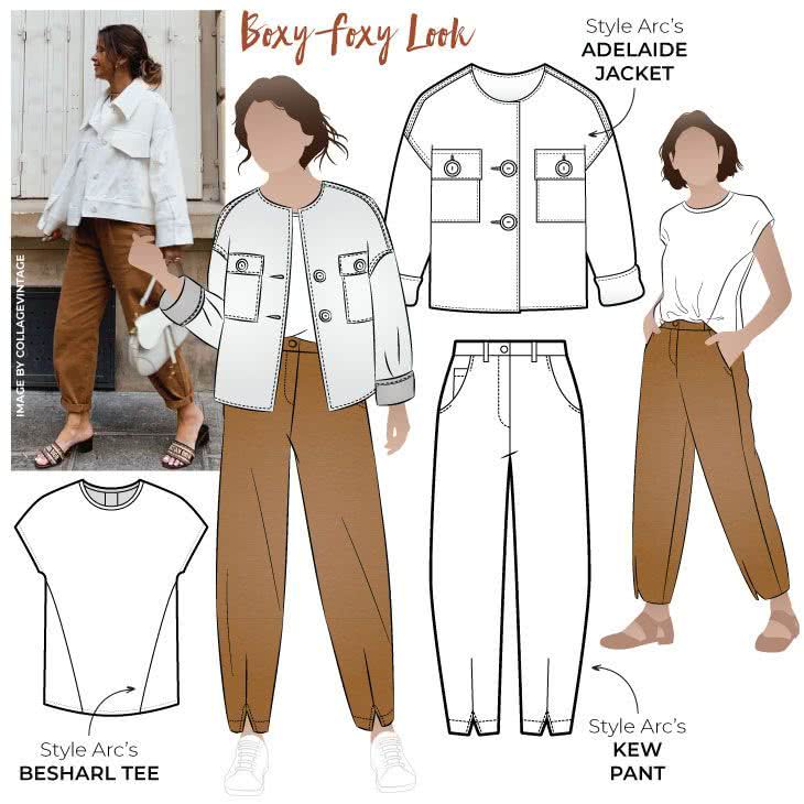 PDF Get the Look - Boxy Foxy - Discounted pattern bundle