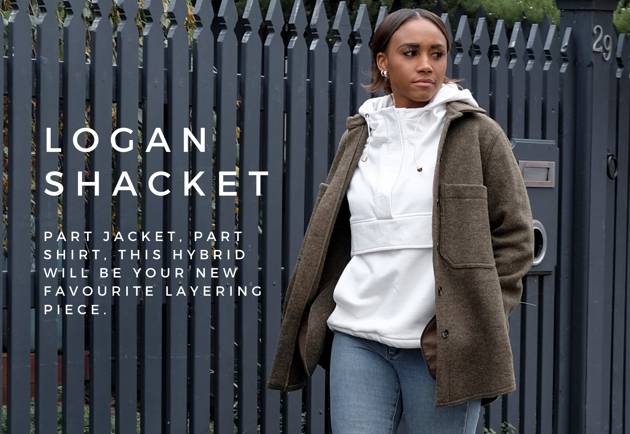 Logan Shacket- the hybrid of your favourite layering pieces