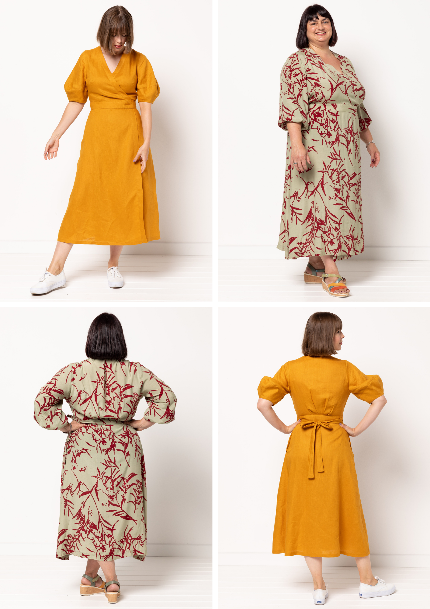 New Release Pattern - Millicent Wrap Dress