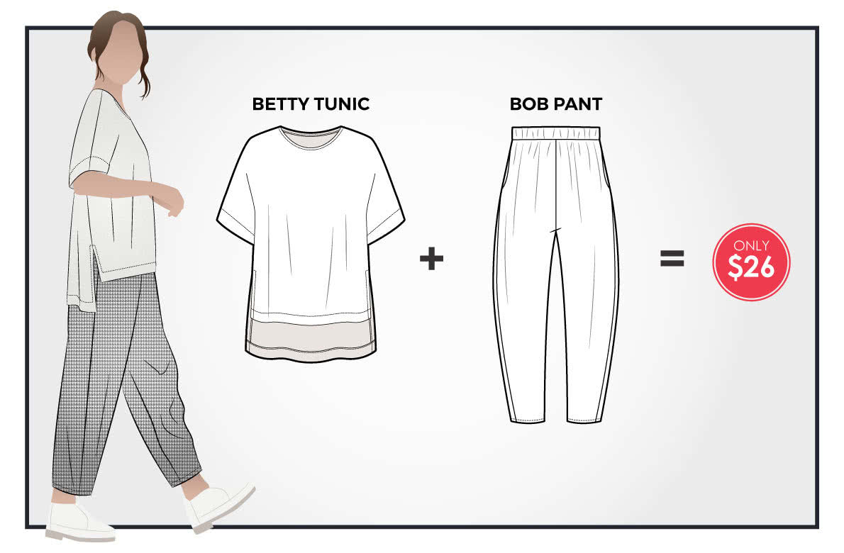 Betty and Bob pattern bundle