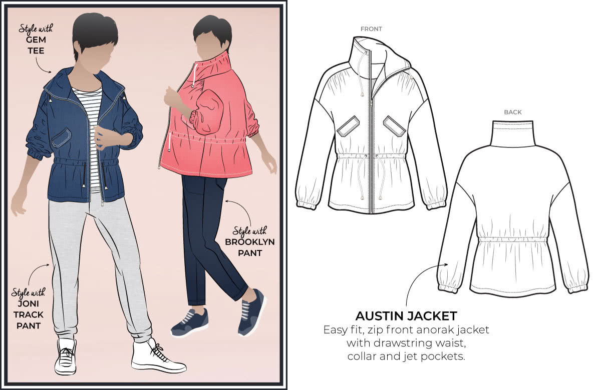 May 2020 - Style Arc's Latest release - Austin Jacket