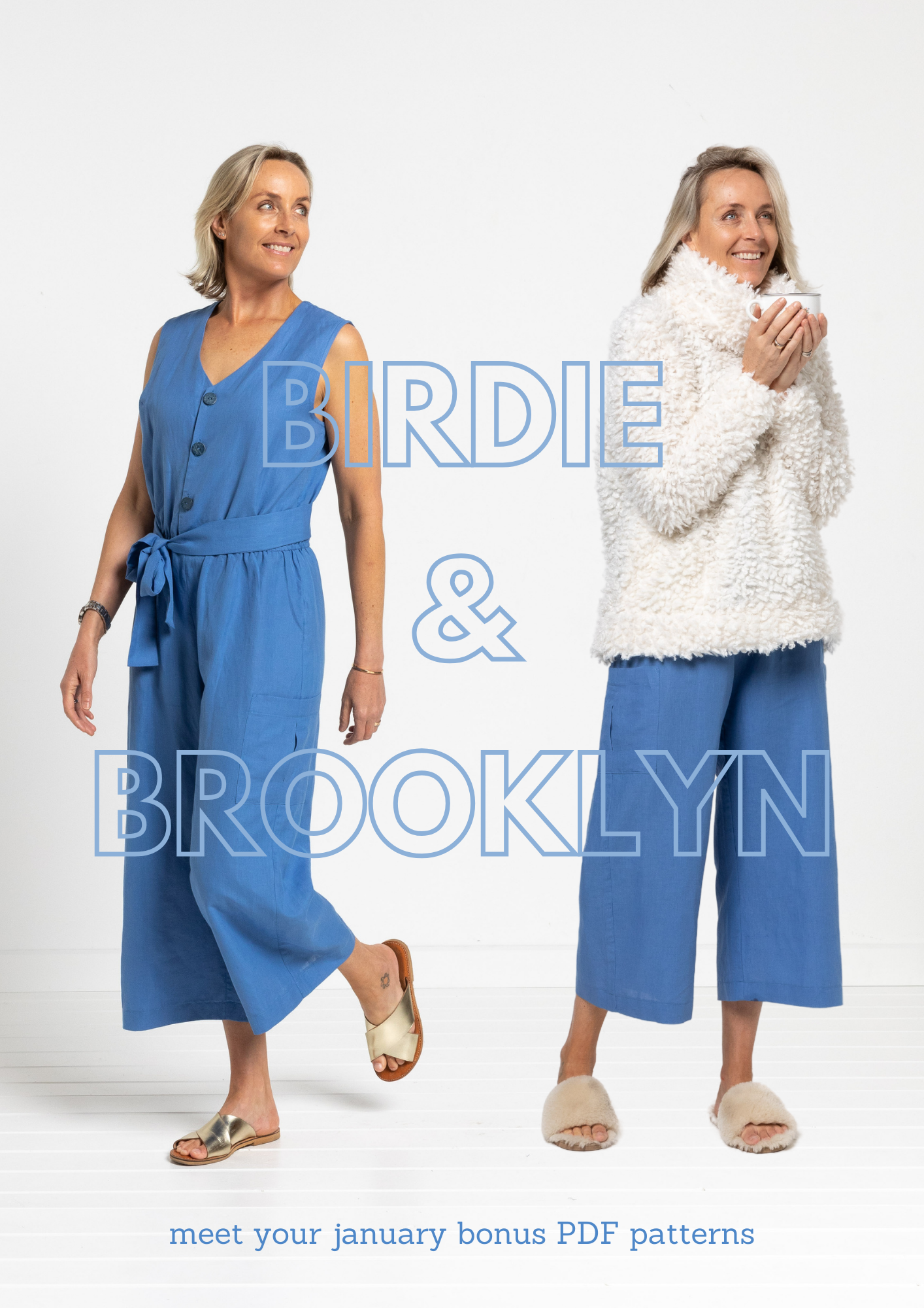 Meet Birdie and Brooklyn | Choose the Birdie or Brooklyn PDF pattern for free with any order on stylearc.com until January 31!
