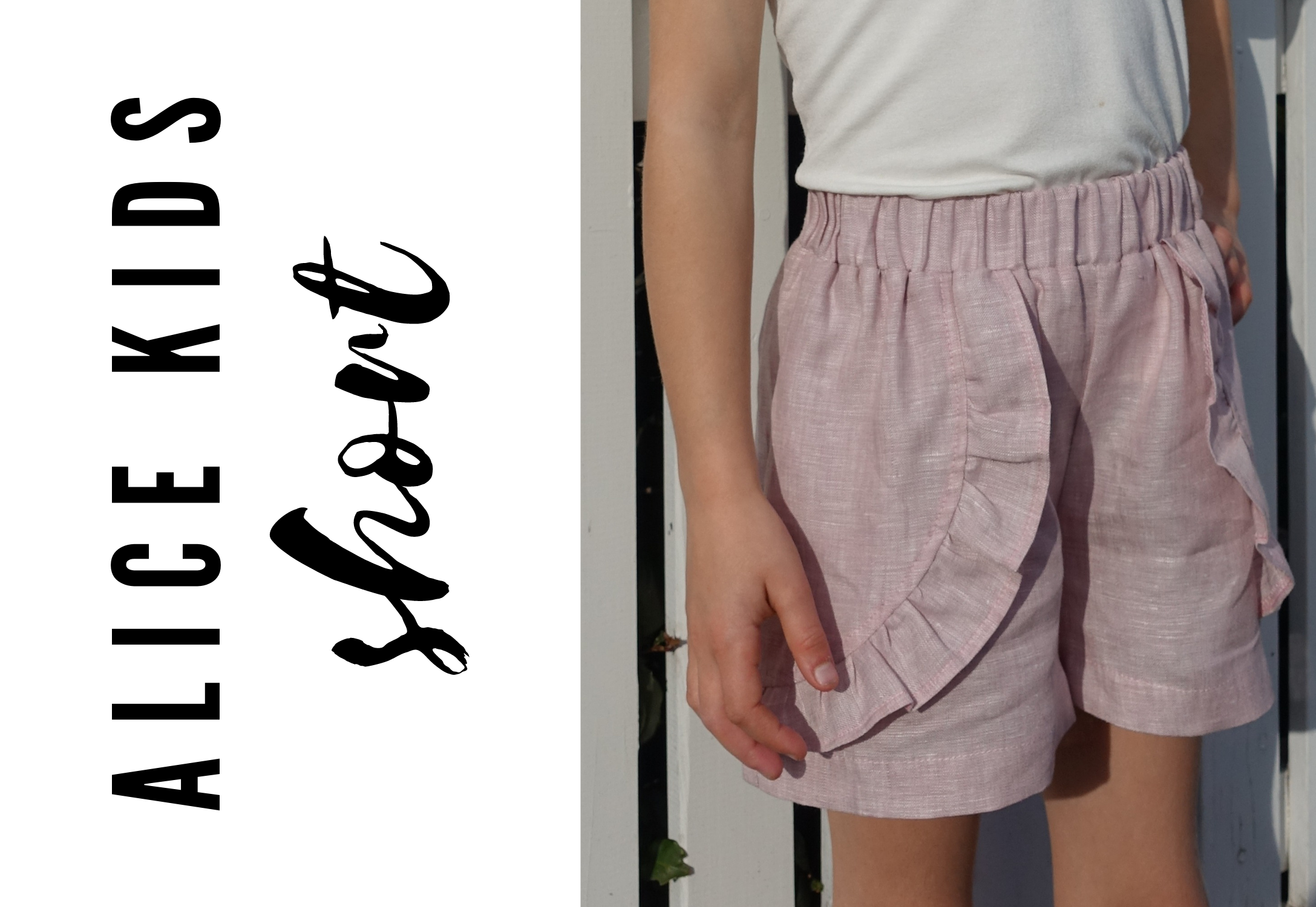 Style Arc's latest release the Alice Kids Short pattern is available now 