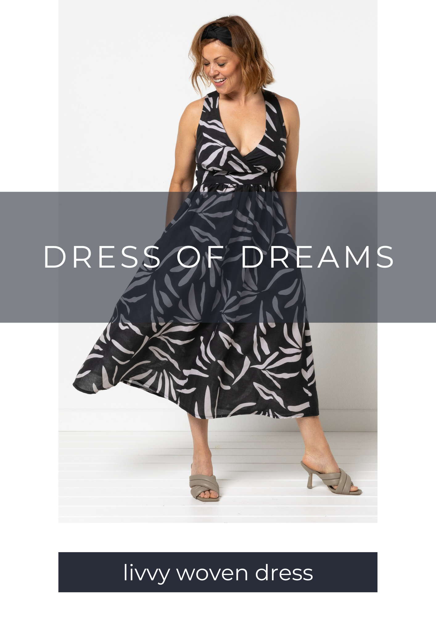 Meet the new Livvy Woven Dress Pattern!