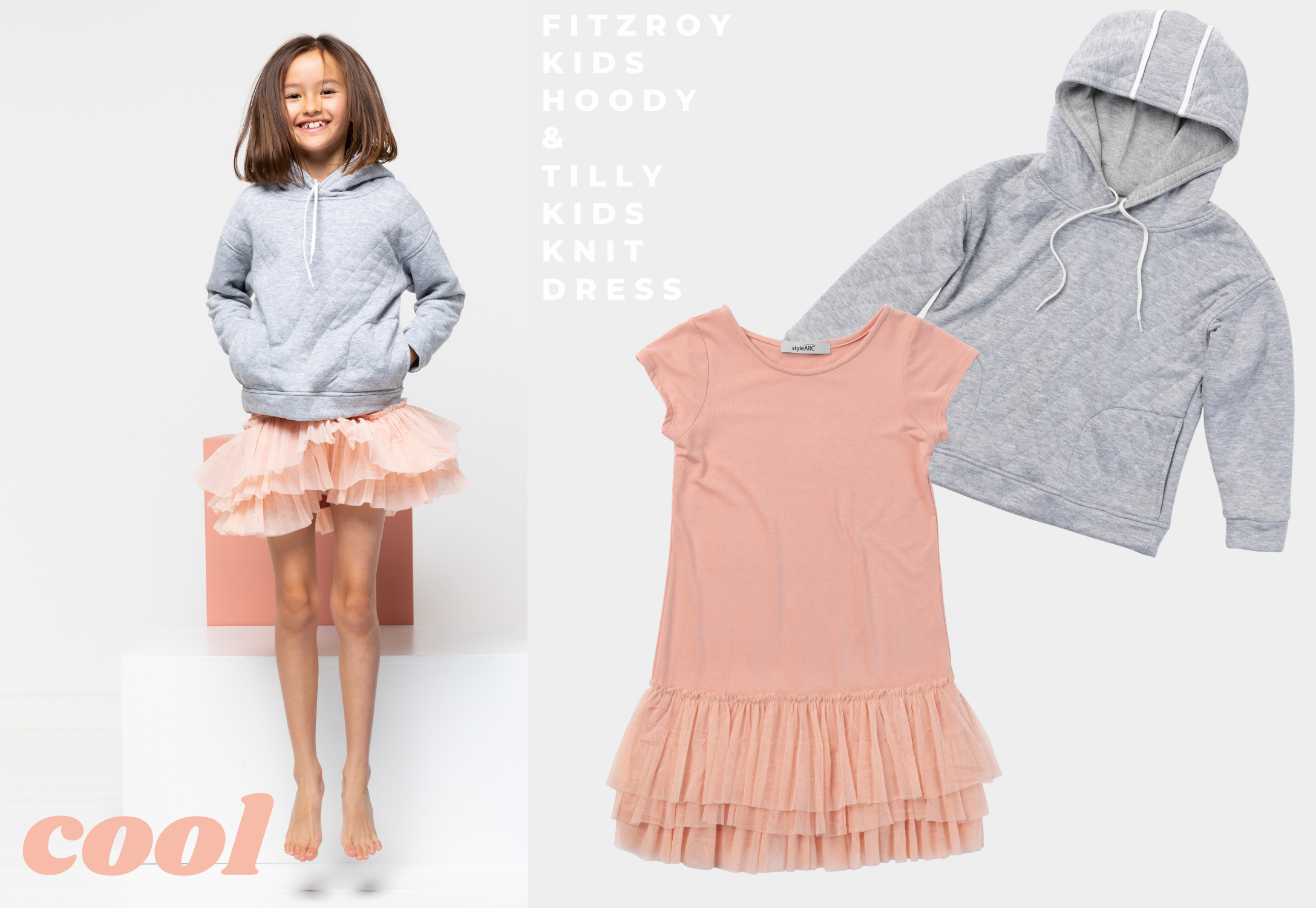 Tilly Kids Knit Dress & Fitzroy Kids Hoody
