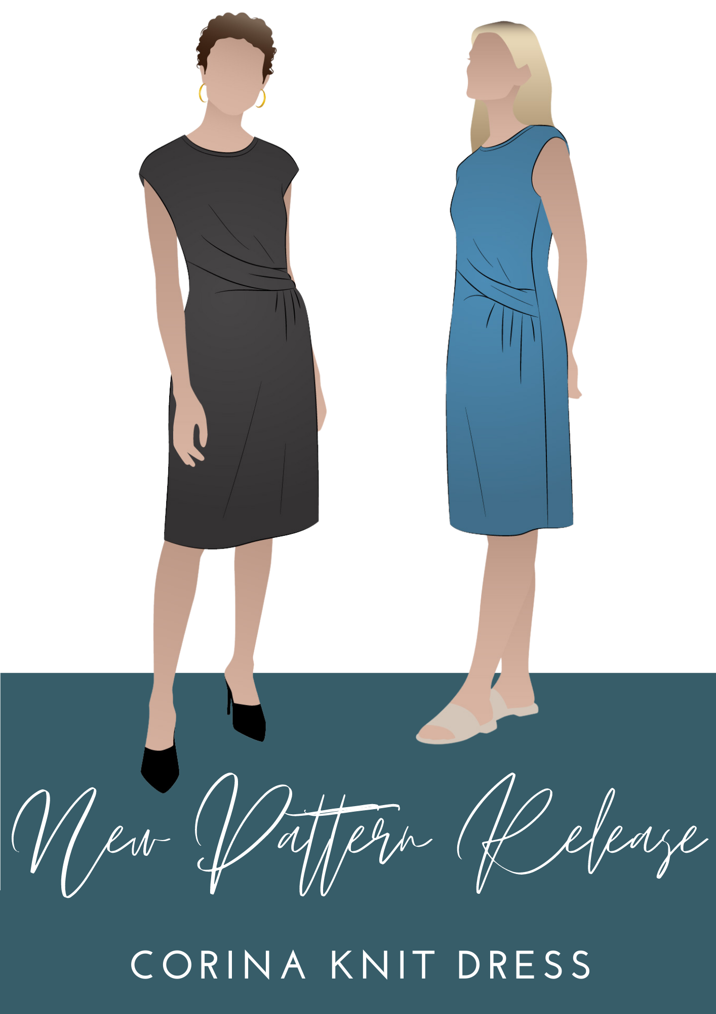 New Pattern Release - Corina Knit Dress 