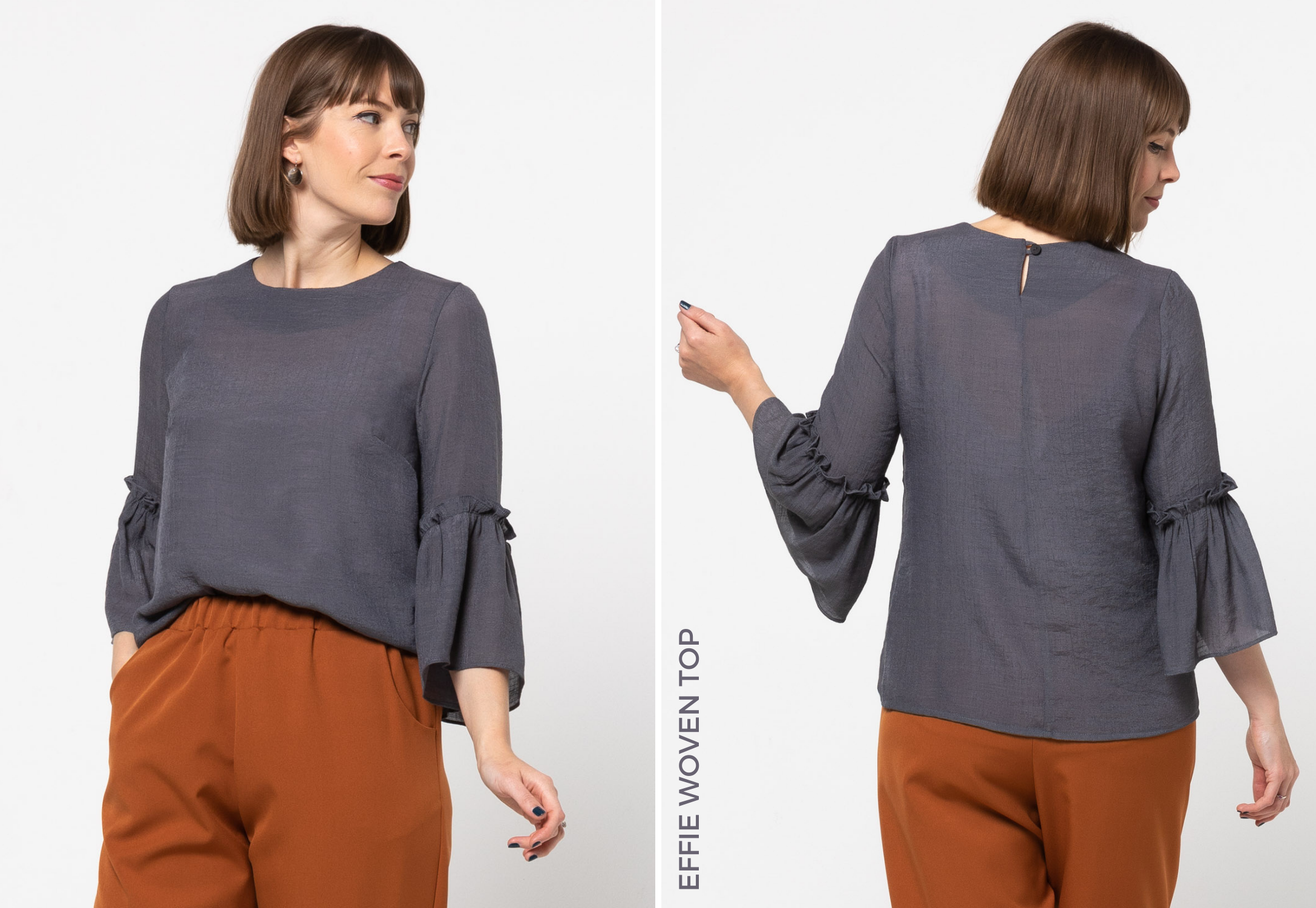 October Bonus Pattern - Effie Woven Top