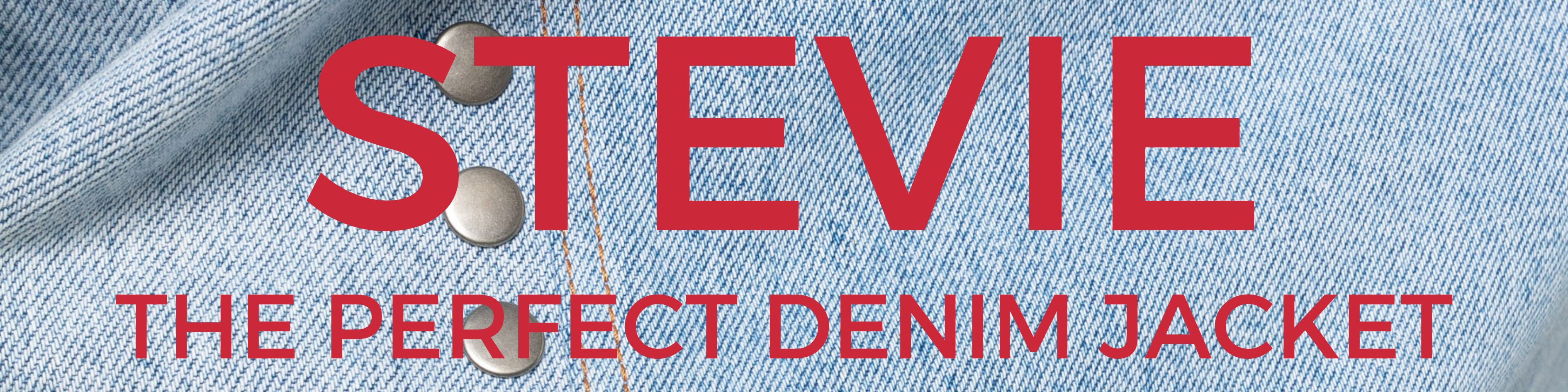 Stevie Jacket - 15% of all sales from the Denim Category will go to Jeans for Genes 5-31 August 2022