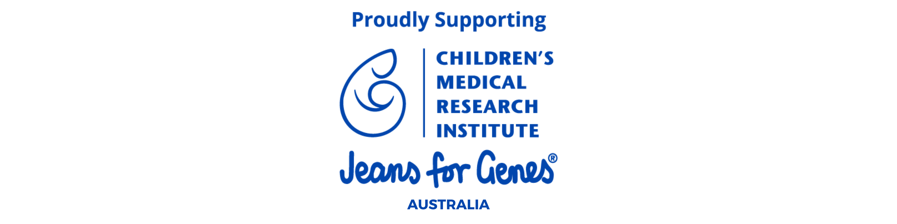 Proudly Supporting Jeans For Genes Children's Medical Research
