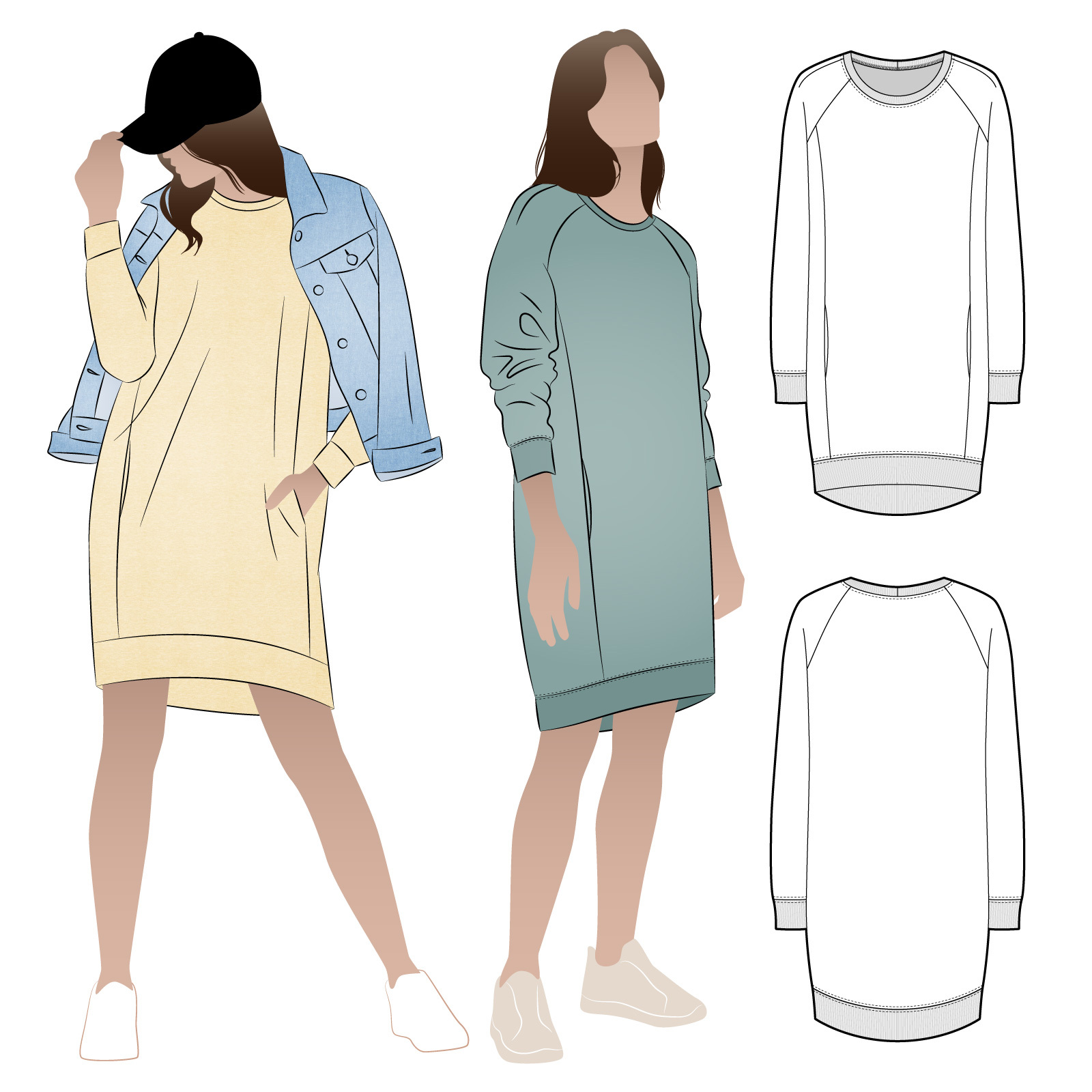 The Ultimate Off-Duty Dress is Back - Say hello to the Anderson Knit Dress