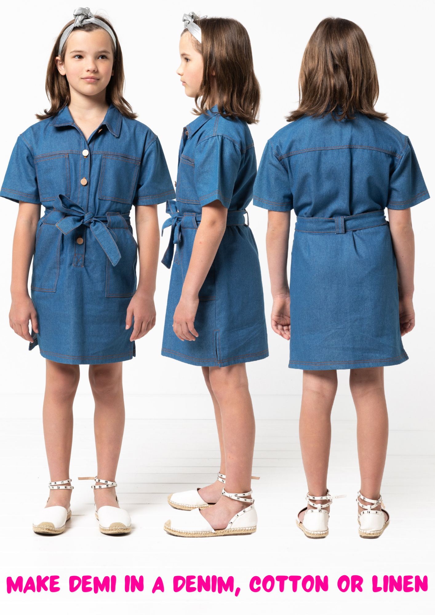 Style Arc's latest teen pattern release | Demi Teens Dress 08-16 