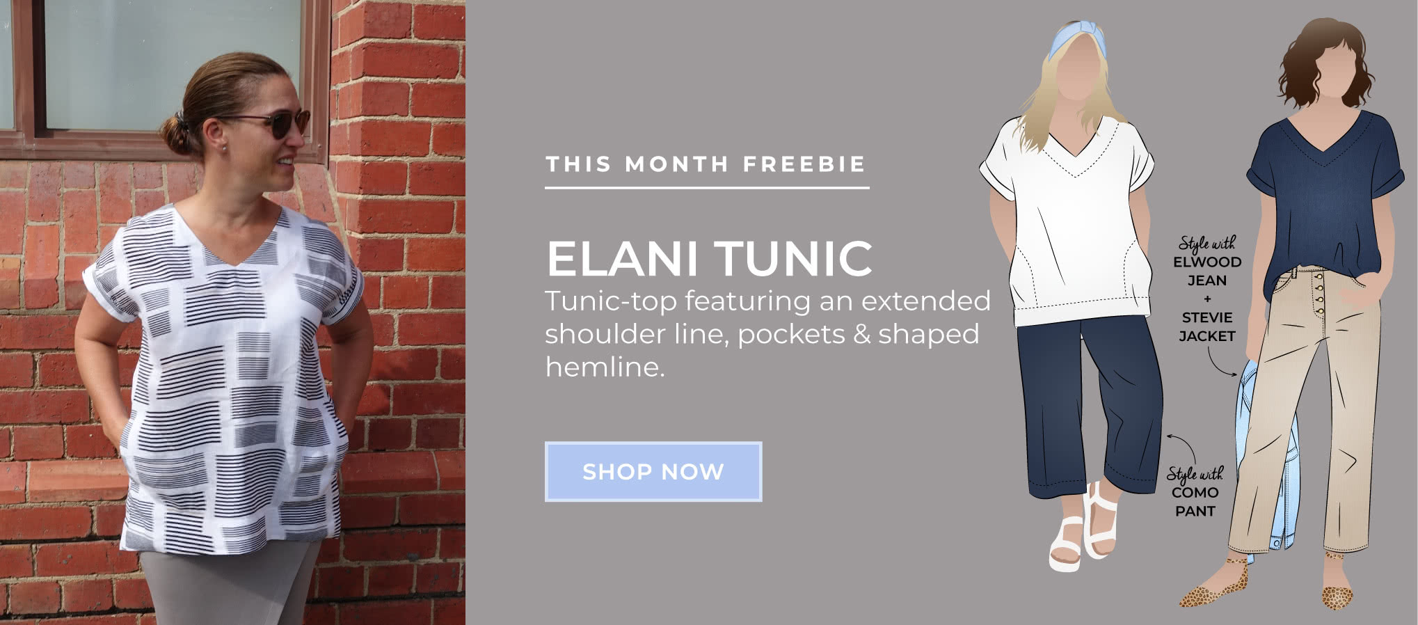 Elani Tunic March 2020 freebie