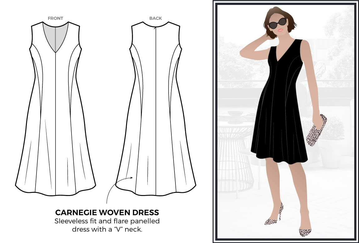 Carnegie Woven Dress