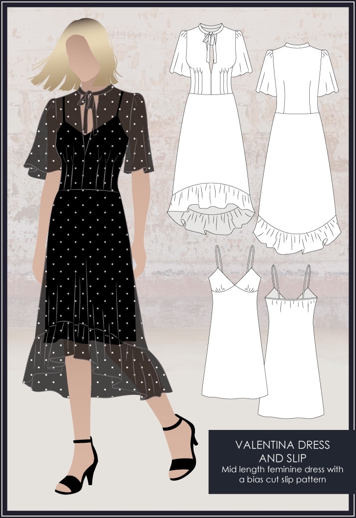 Valentina Dress by Style Arc