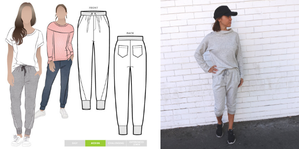 November 2020 Freebie- Joni Knit Track pant 