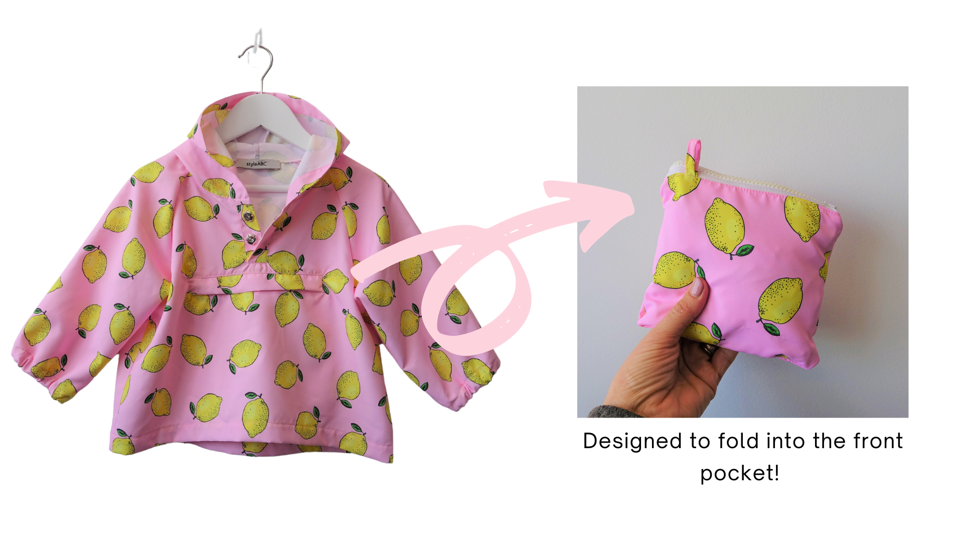 Style Arc's latest release the Ash Kids Anorak pattern is now available!