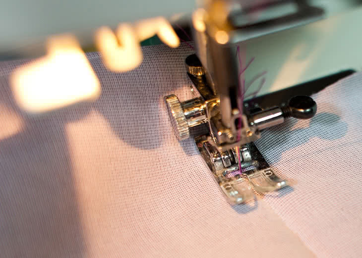 Reduce your stitch length when you get to about 1/2?(1.5cm) before the pivot point. Stop sewing as soon as you get to the pivot point. <strong>Make sure you leave your needle down</strong>.