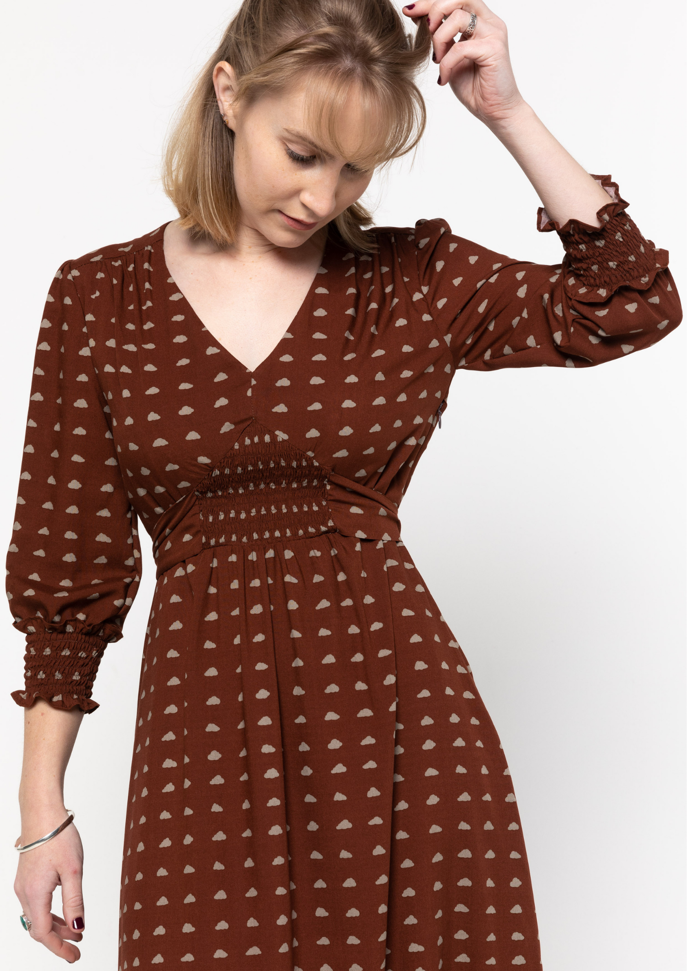 New Release Pattern - Philomena Woven Dress 