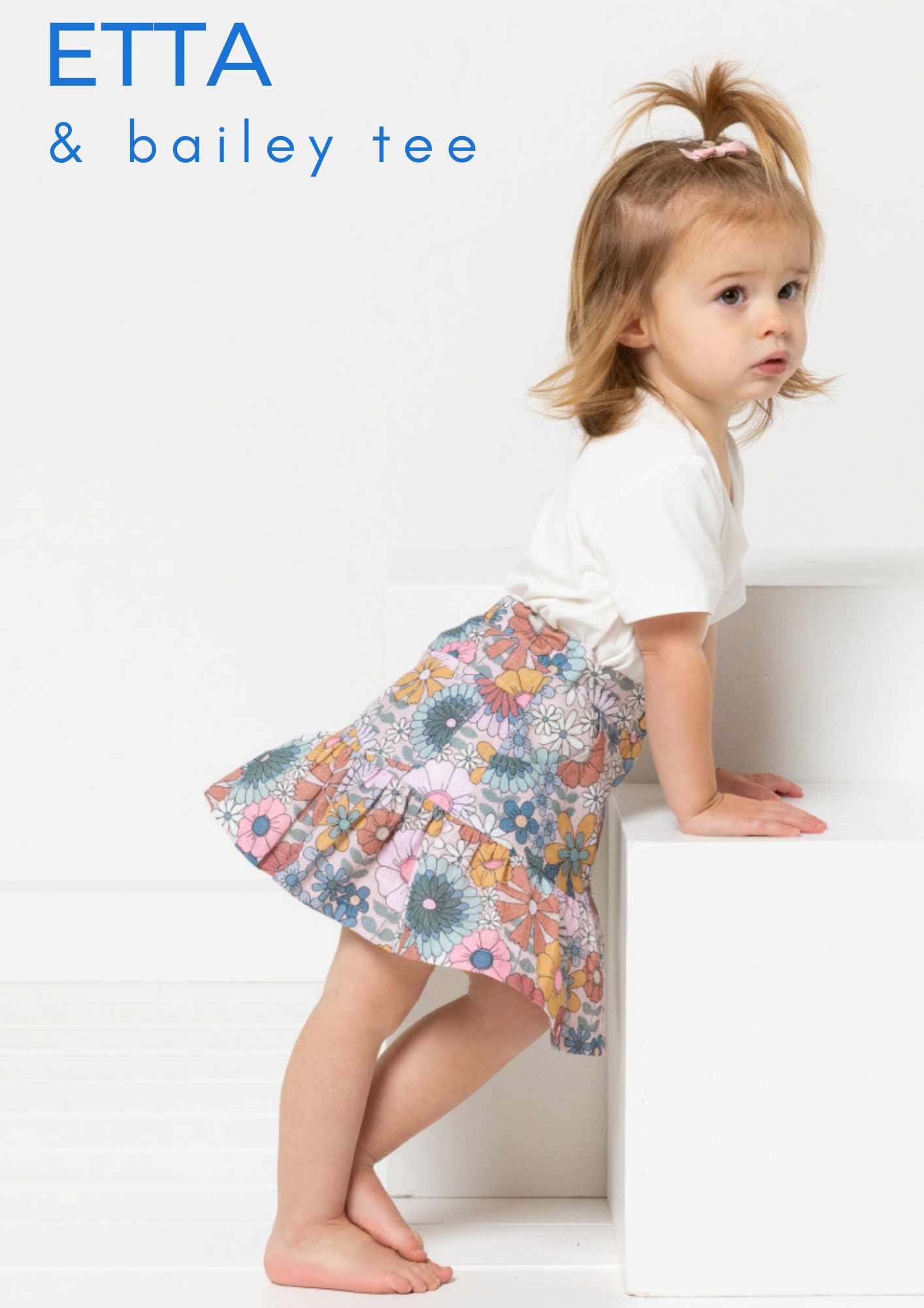 Style Arc's latest pattern release: Etta Kids and Teens Skirt - available to purchase in Kids sizing 02-08 or Teens sizing -8-16