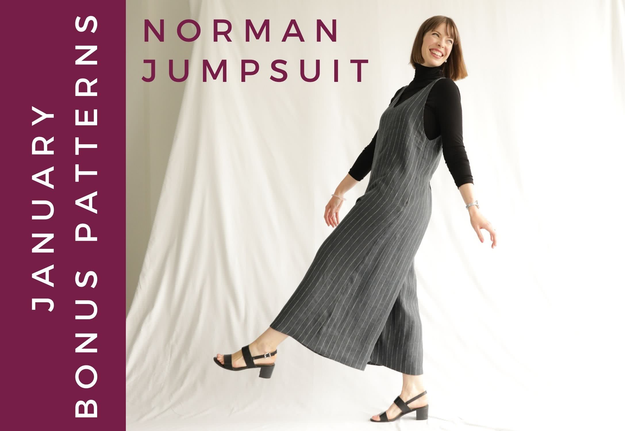January Bonus Pattern - Norman Jumpsuit 