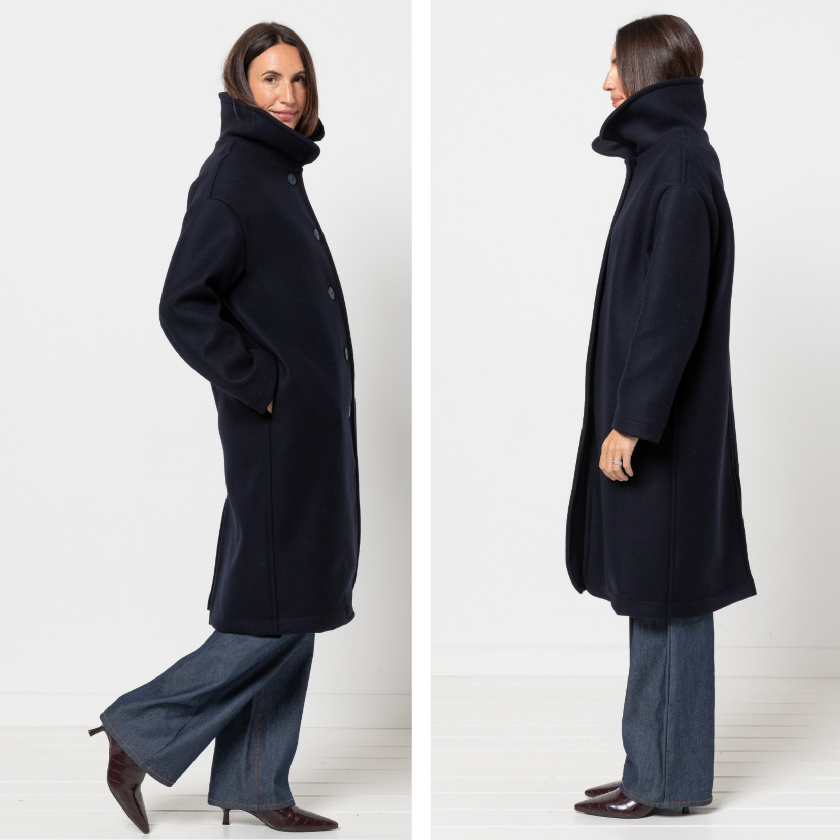 GRACIE COAT AND HEADSCARF