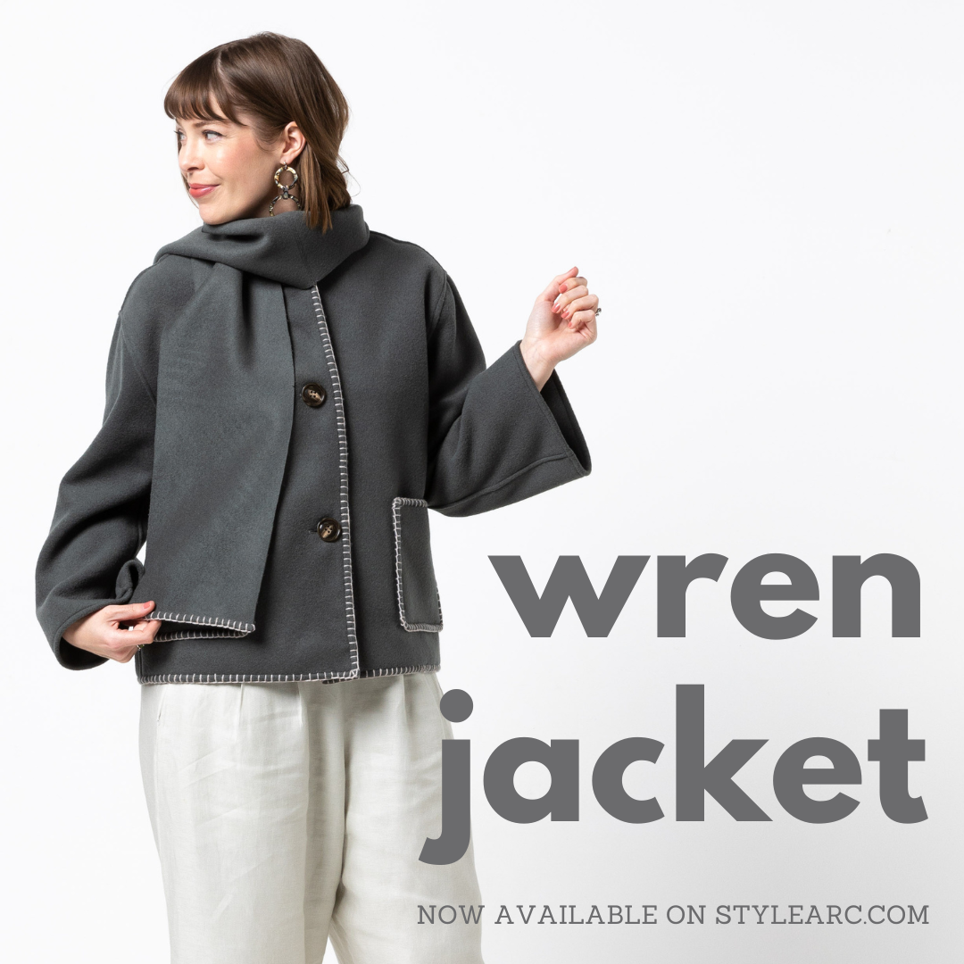 Wren Jacket & Scarf Pattern 