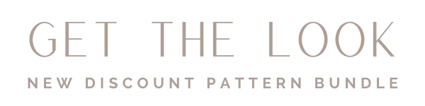 Get The Look- New discount Pattern Bundle