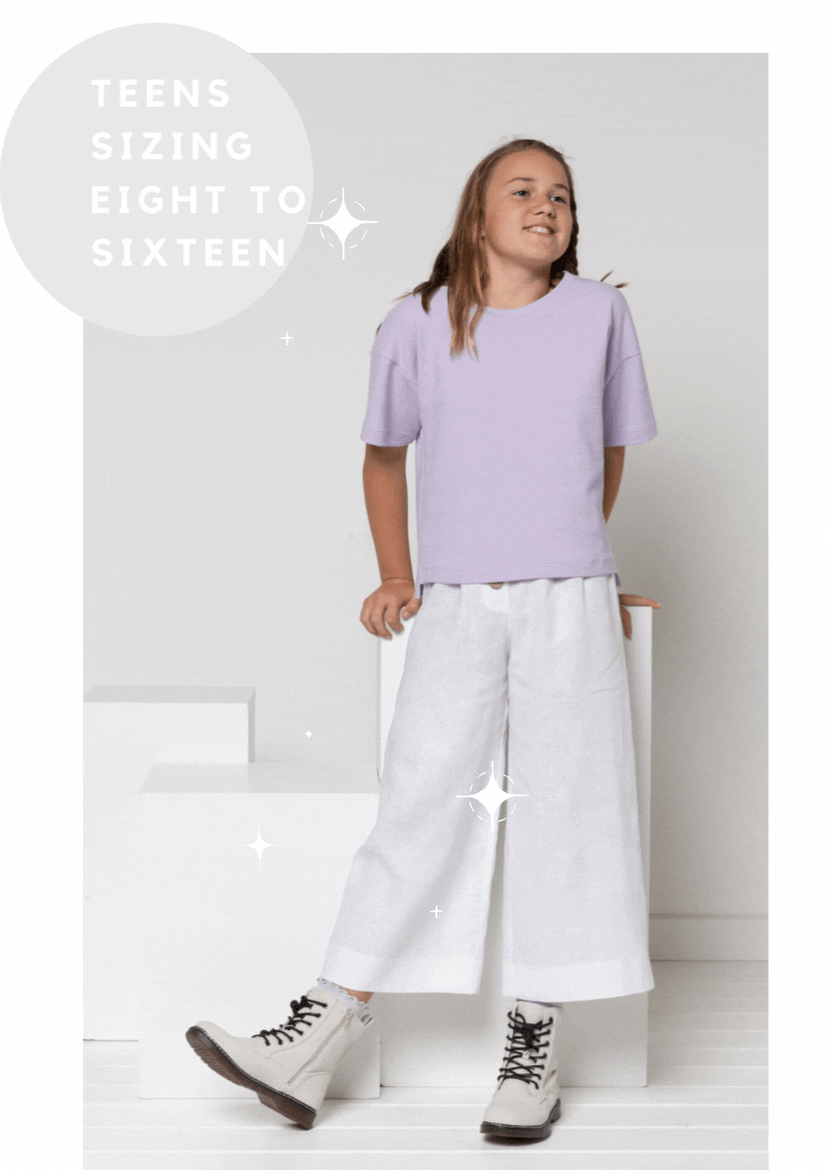 Hayden Teens Tee | Olive Teen Pant - May bonus pattern when shopping at stylearc.com