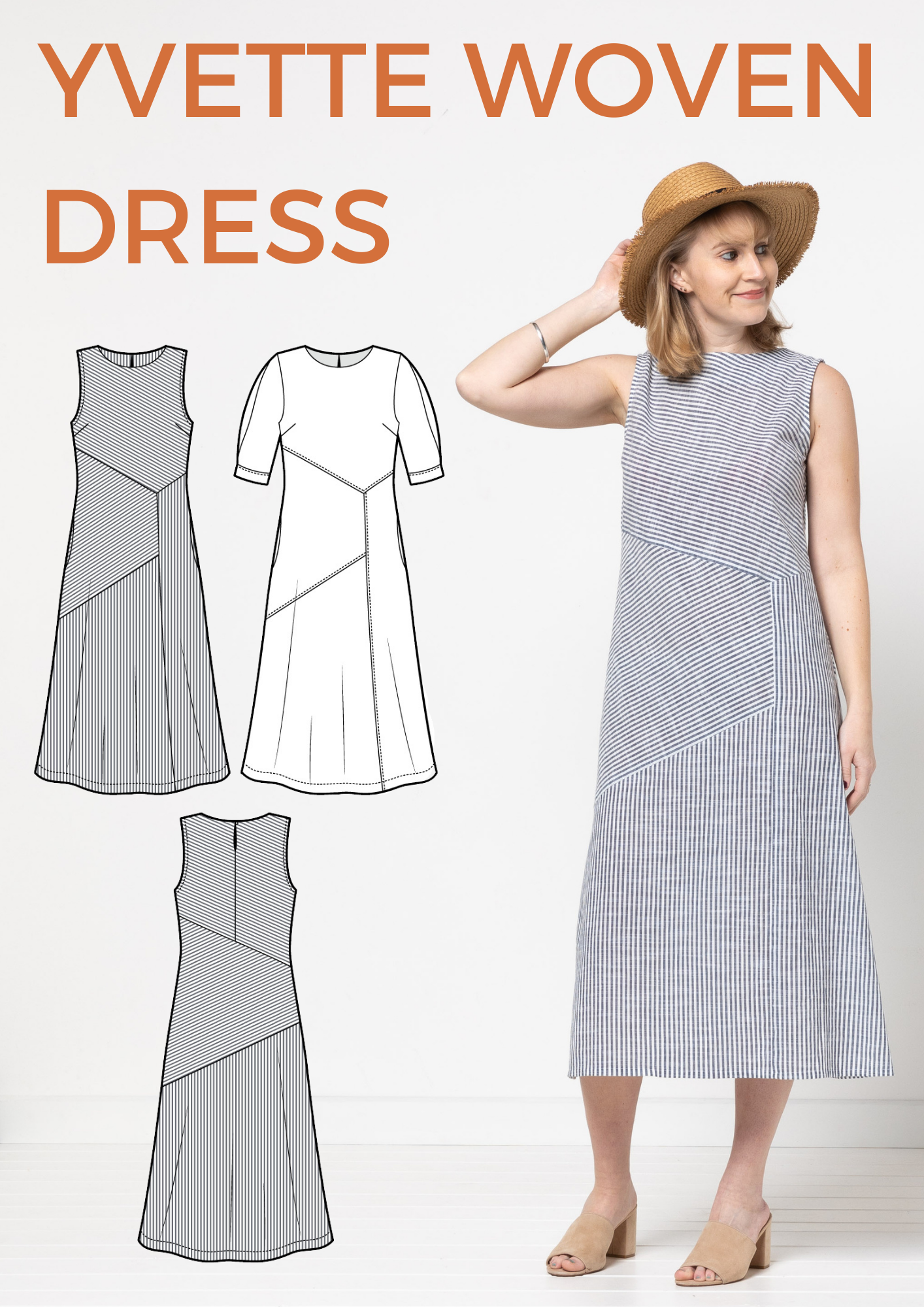 New Pattern - Yvette Woven Dress