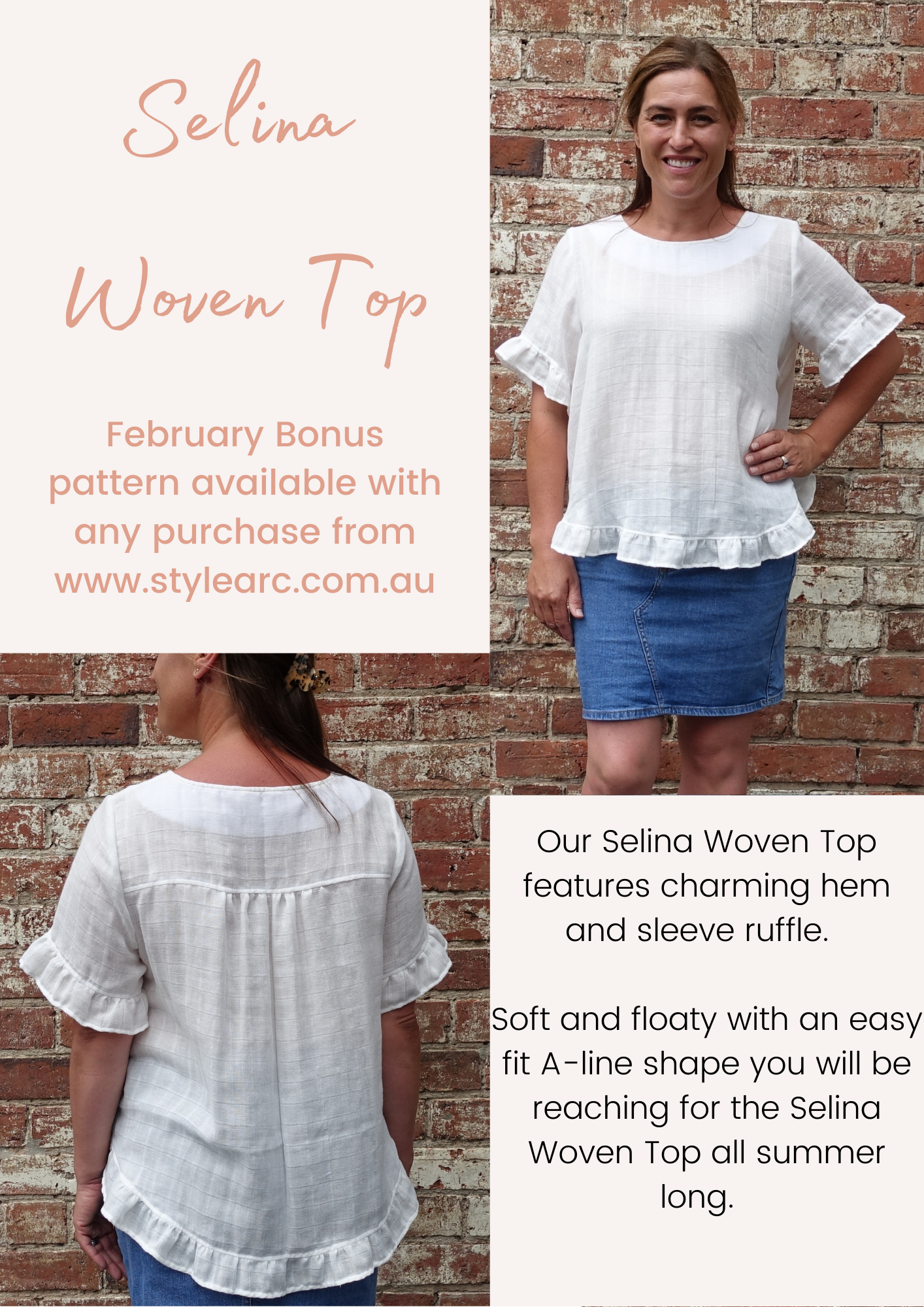 Selina Woven Top