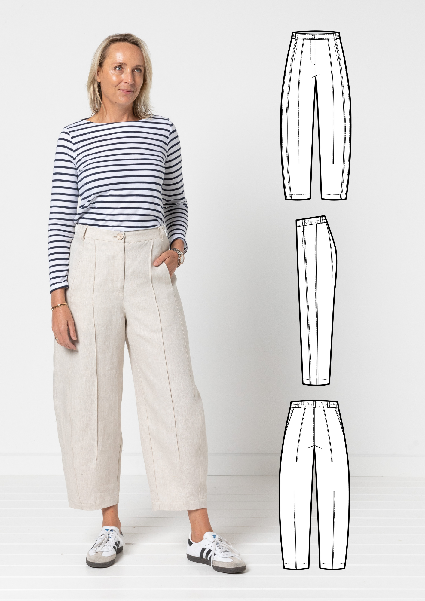 Twig Woven Pant Details