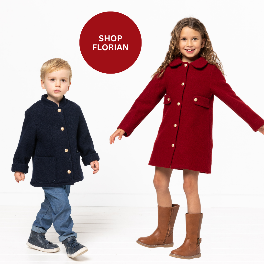 Florian Kids Coat and Jacket - June Bonus Pattern!