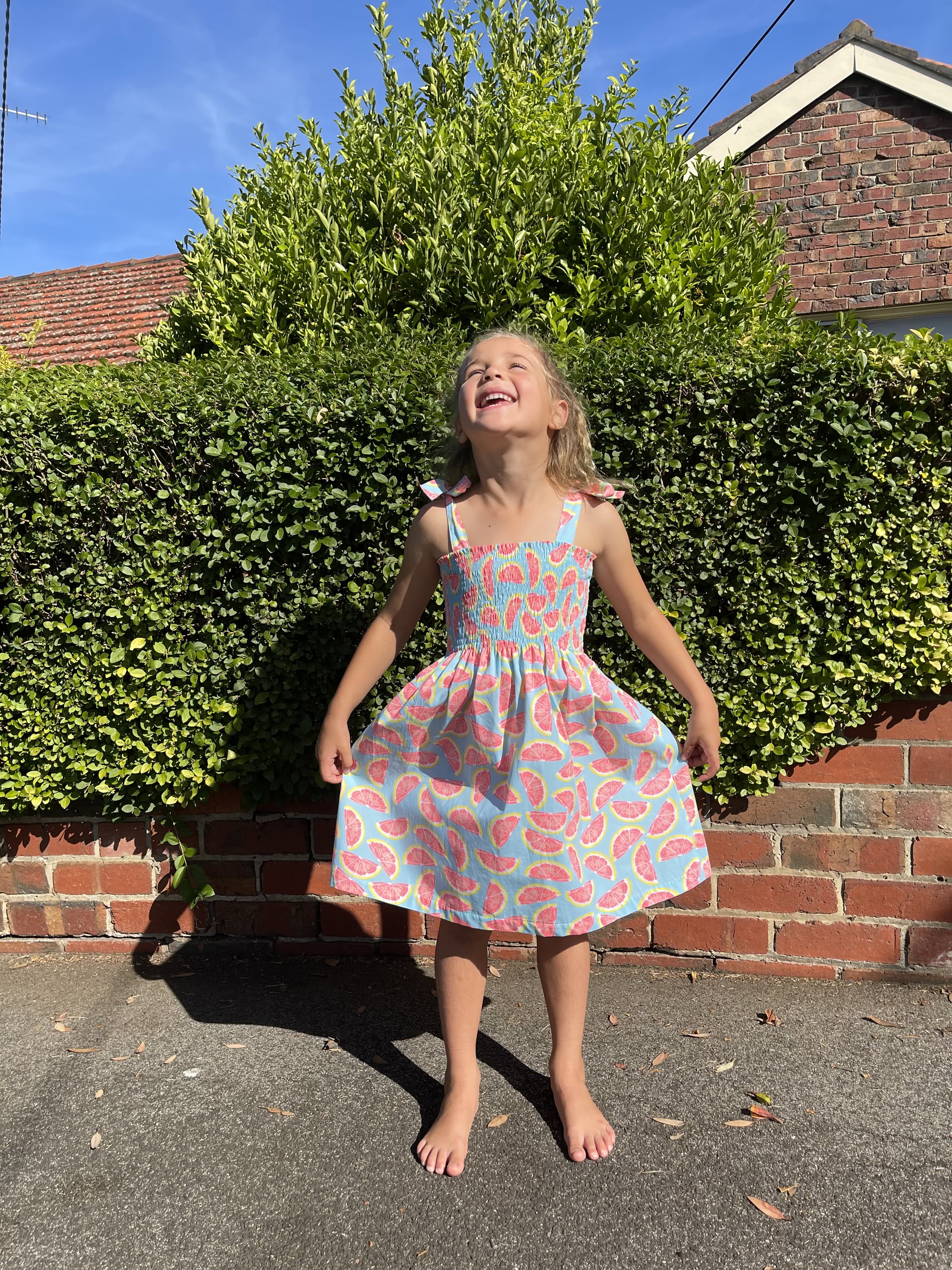 Style Arc's latest release the Pippa Kids Dress and Top pattern 