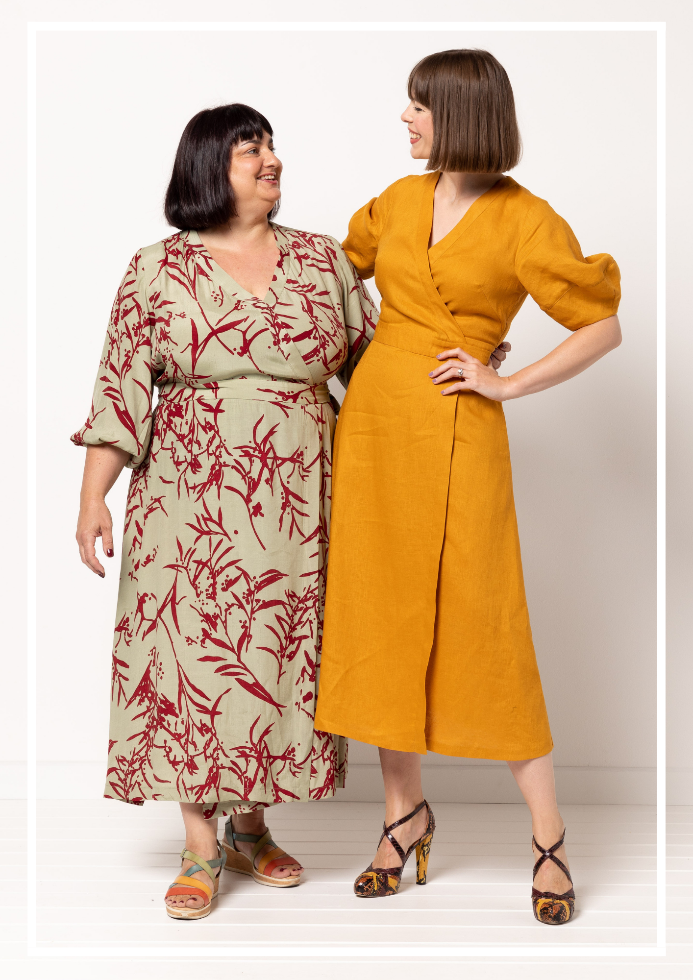 New Release Pattern - Millicent Wrap Dress