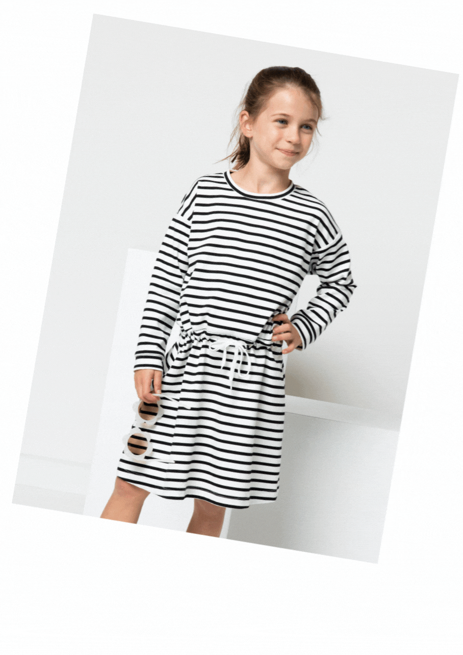 New Pattern Release - Clara Kids Knit Dress available in sizes 2-8