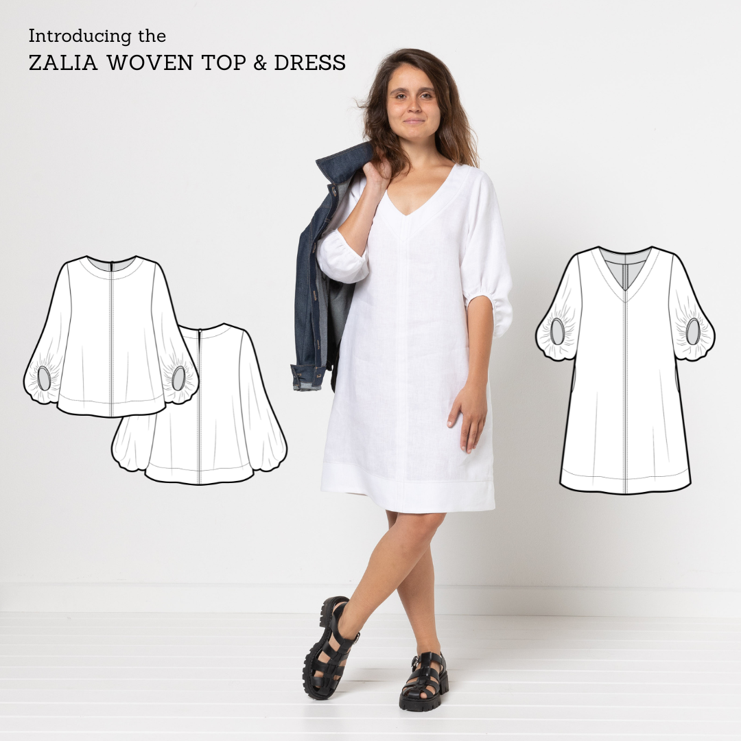Zalia Woven Top & Dress | New Pattern