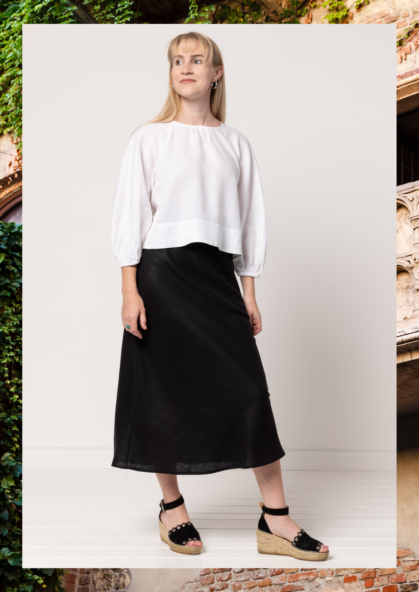 New Pattern Bundles - Verona Woven Top & Genoa Bias Cut Skirt 