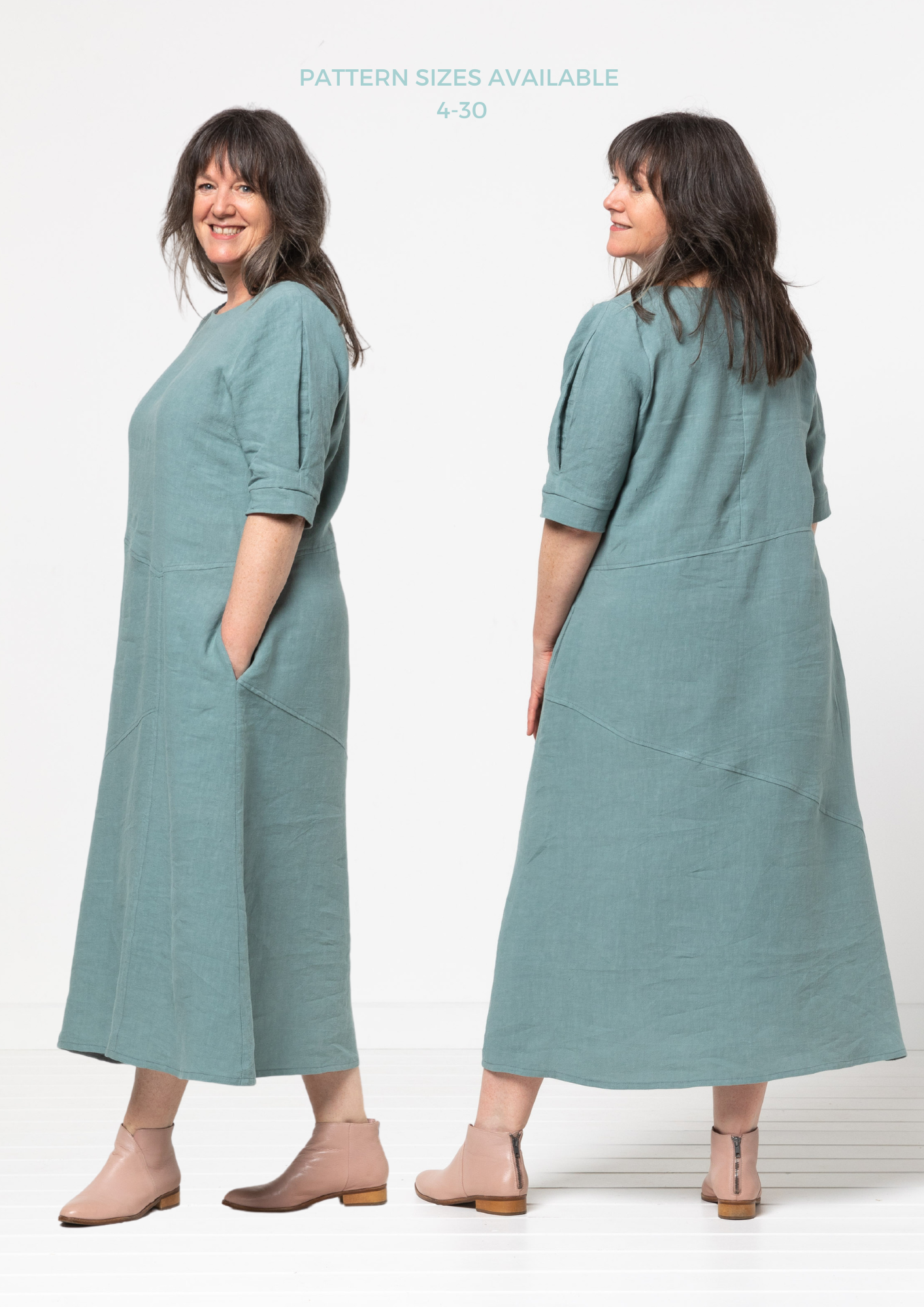 Yvette Woven Dress with Sleeve