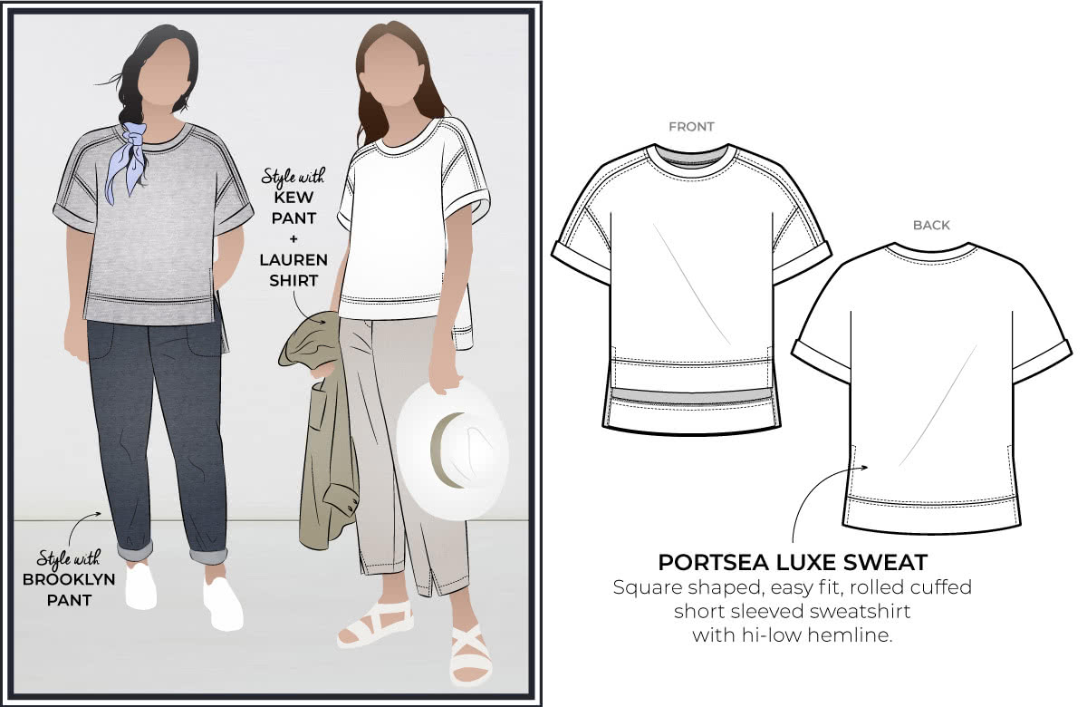 April 1st 2020 Freebie - Portsea Luxe Sweat