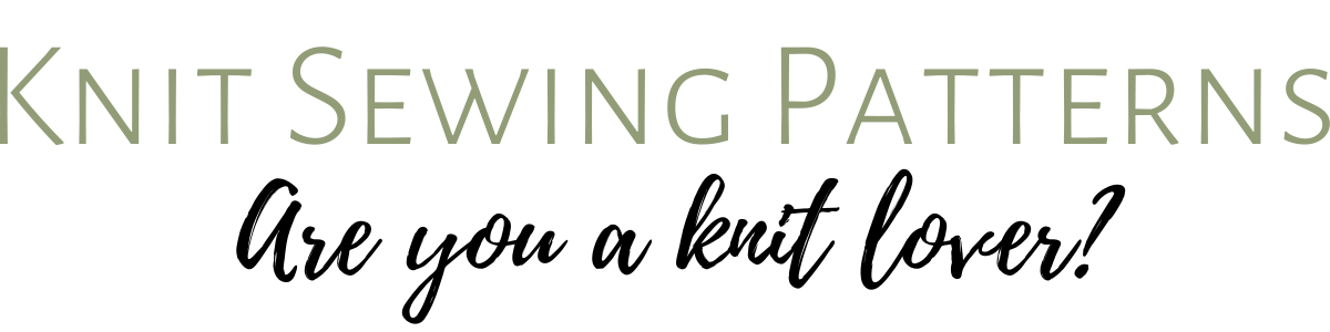 Knit Sewing Patterns 