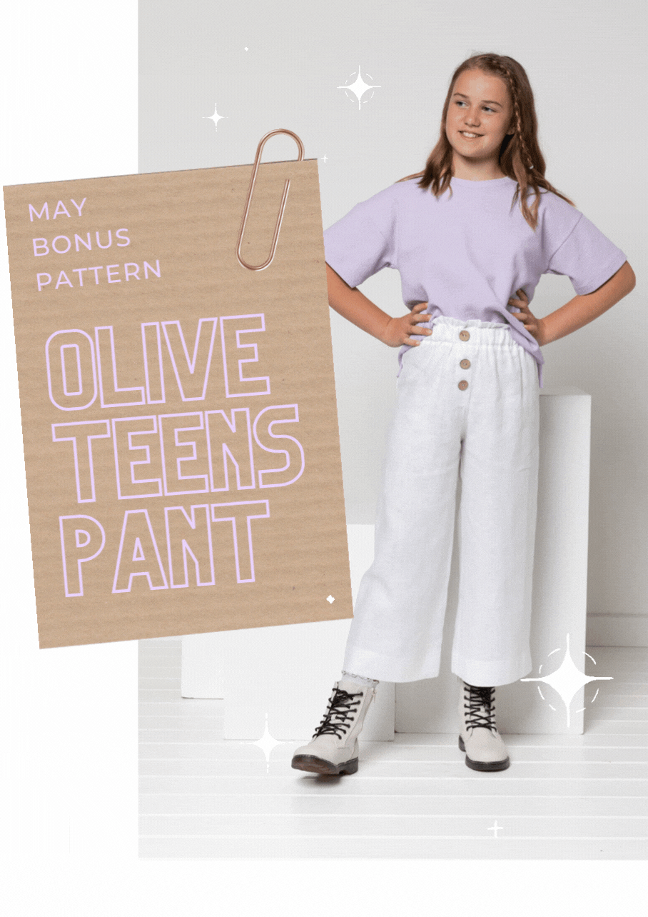 Hayden Teens Tee | Olive Teen Pant - May bonus pattern when shopping at stylearc.com