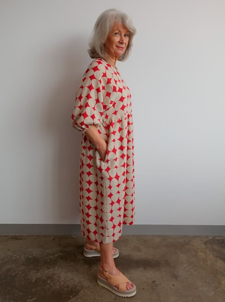 Style Arc's new pattern release - Hope Woven Dress